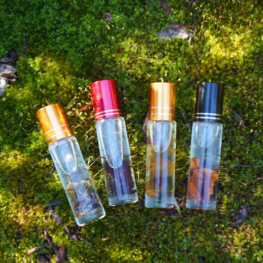 Aromatherapy perfume oil